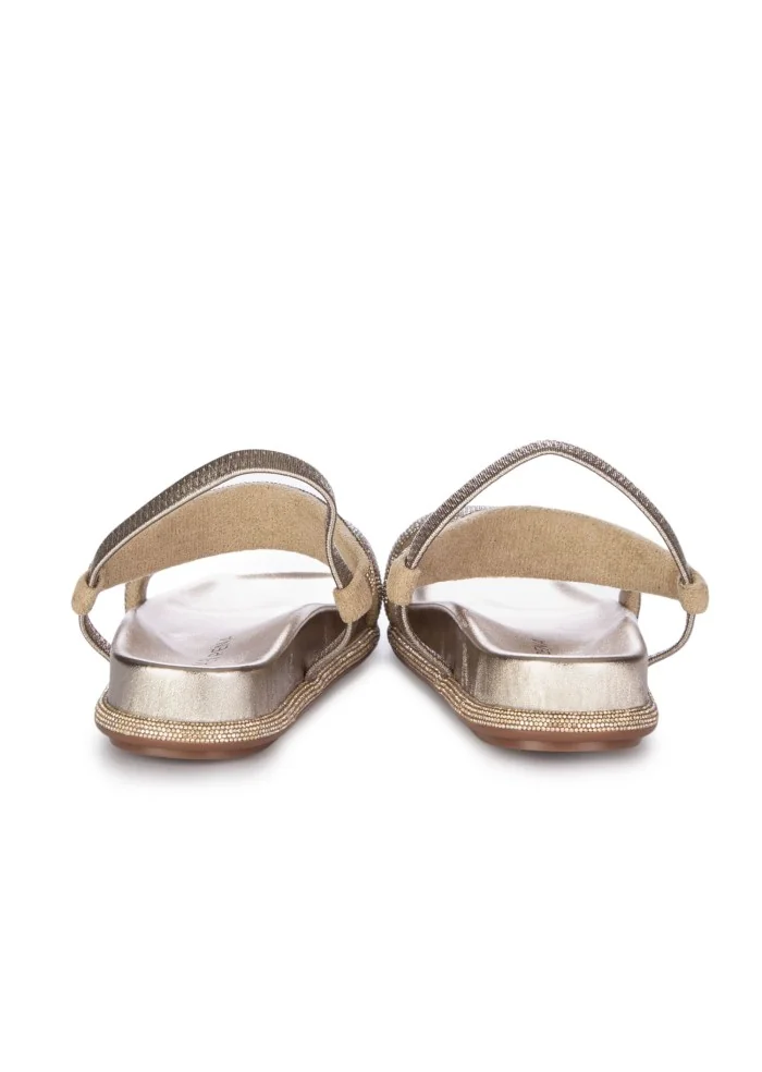 Alma en Pena Diva Metallic Sandals