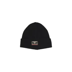 Black Obey Beanie X Napapijri Men's Hat