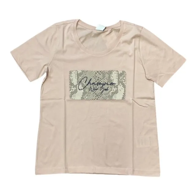 Champion Pink Short Sleeve T-shirt 115165 PS062 SER