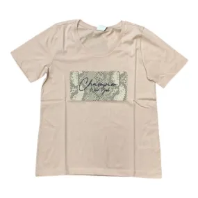 Champion Pink Short Sleeve T-shirt 115165 PS062 SER