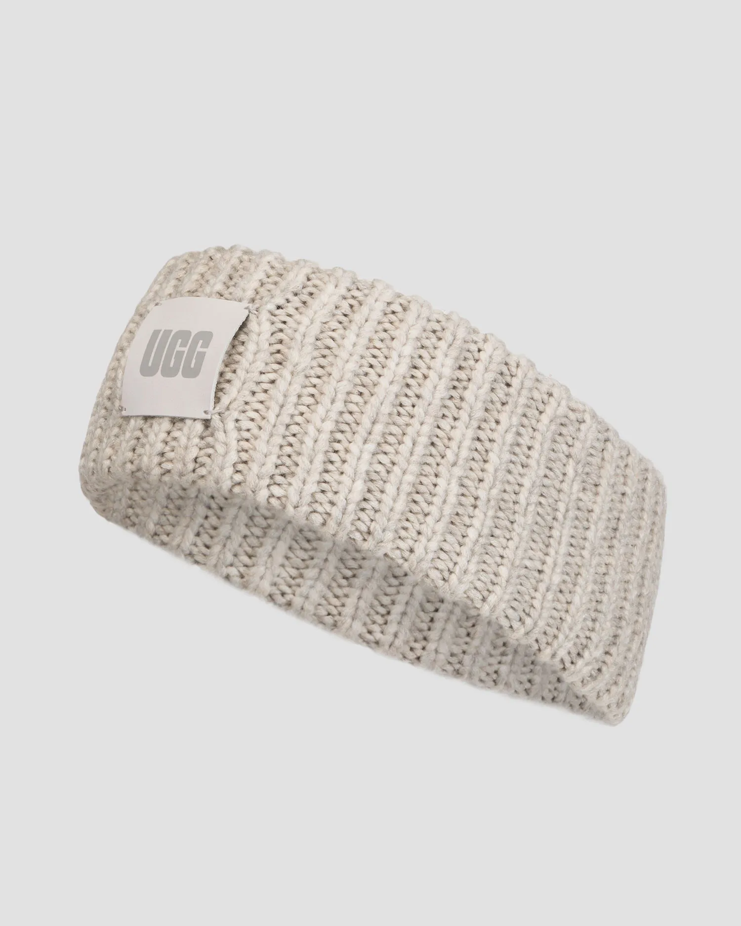 Fascia con lana da donna UGG chunky ribbed headband 22658-lgry
