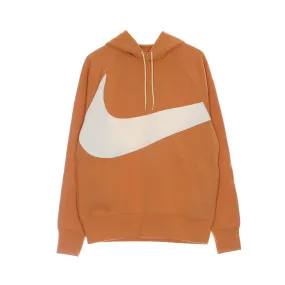 Felpa Leggera Cappuccio Uomo Swoosh Tech Fleece Pullover Hoodie Hot Curry pearl White canvas