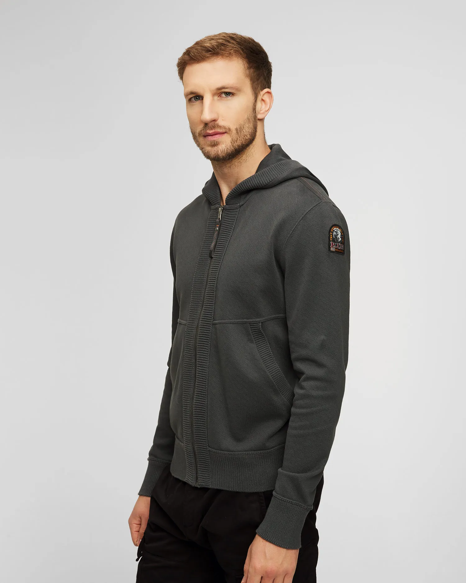 Men's Green Hooded Sweatshirt by Parajumpers Wilton