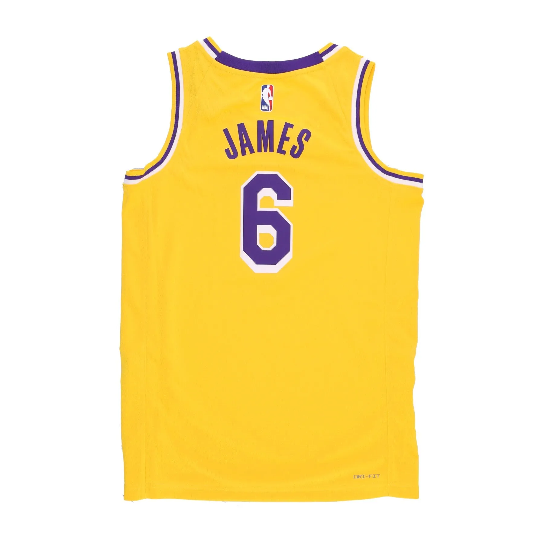 Lebron James Los Angeles Lakers Icon Edition Dri-fit Swingman Jersey
