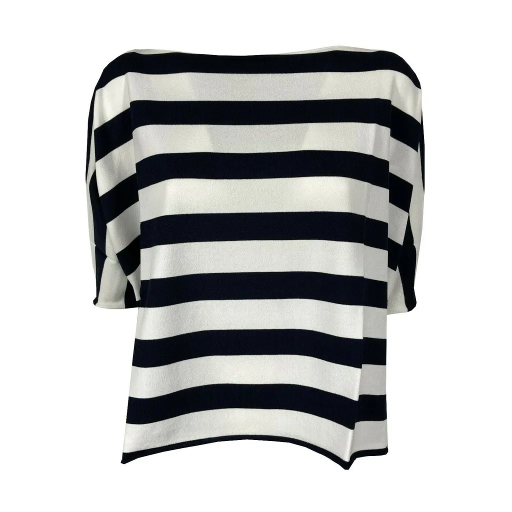 Striped Oversized Sweater for Women by LIVIANA CONTI