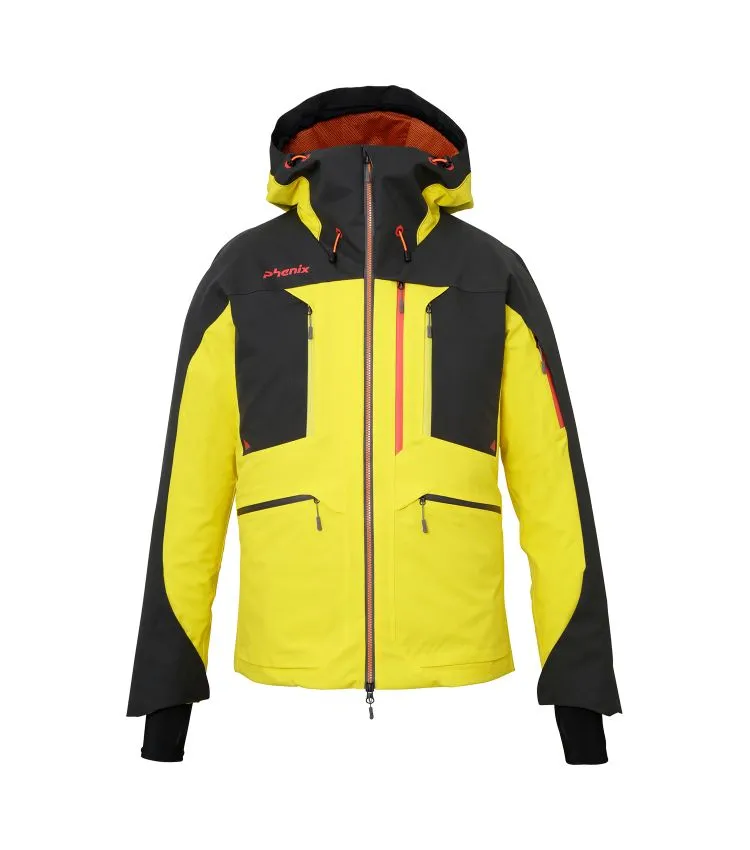 Phenix Alpine Float Yellow Jacket with Lined Shell for Men