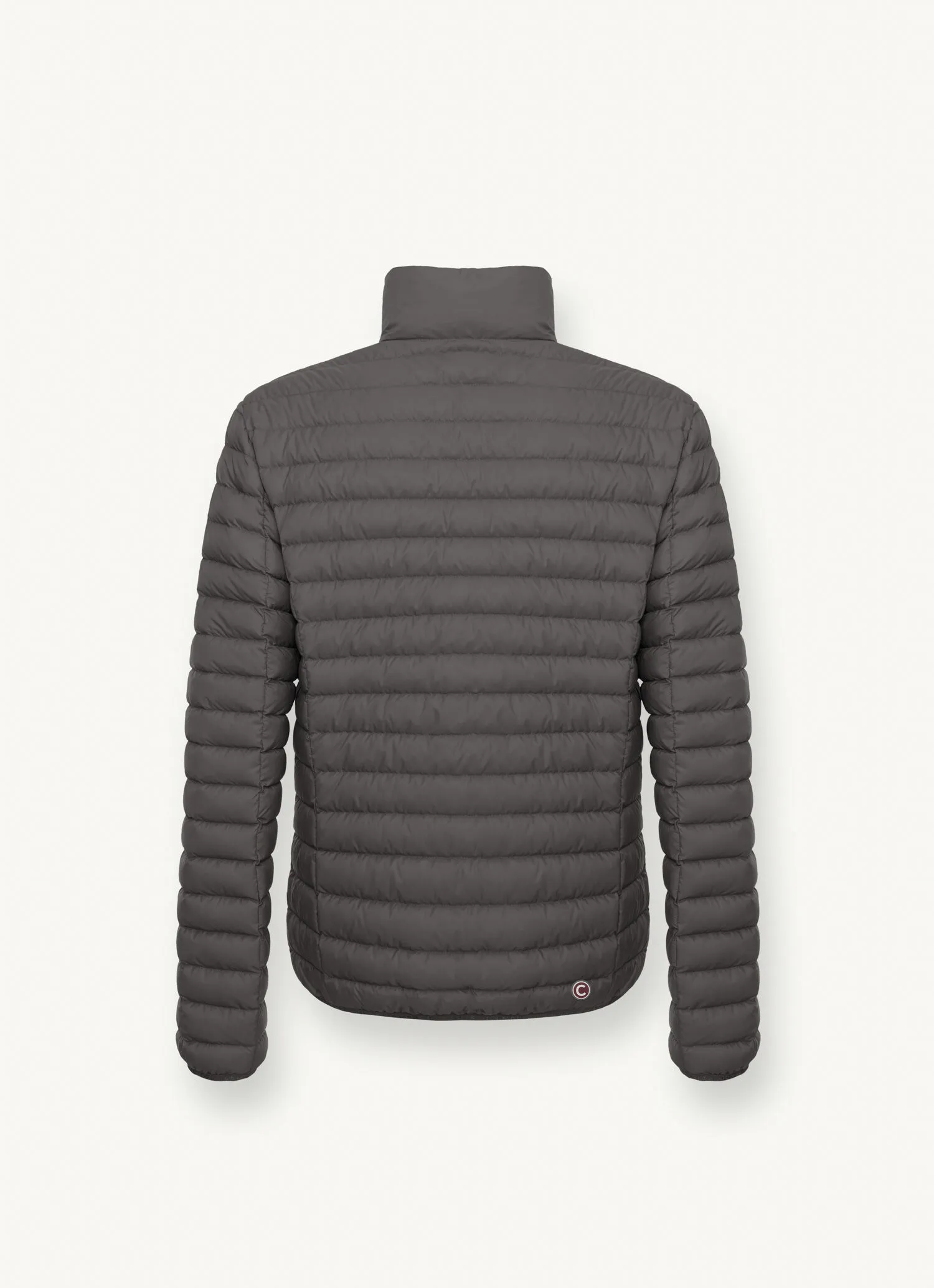 Padded collar sporty down jacket