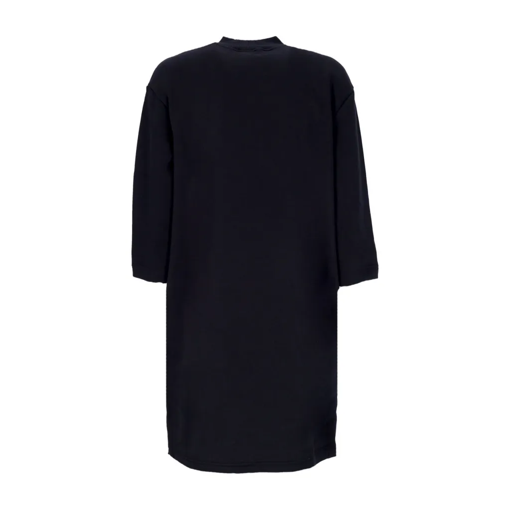 Black/Sail Phoenix Fleece 3/4 Oversized Sleeve Women's Sportswear Dress