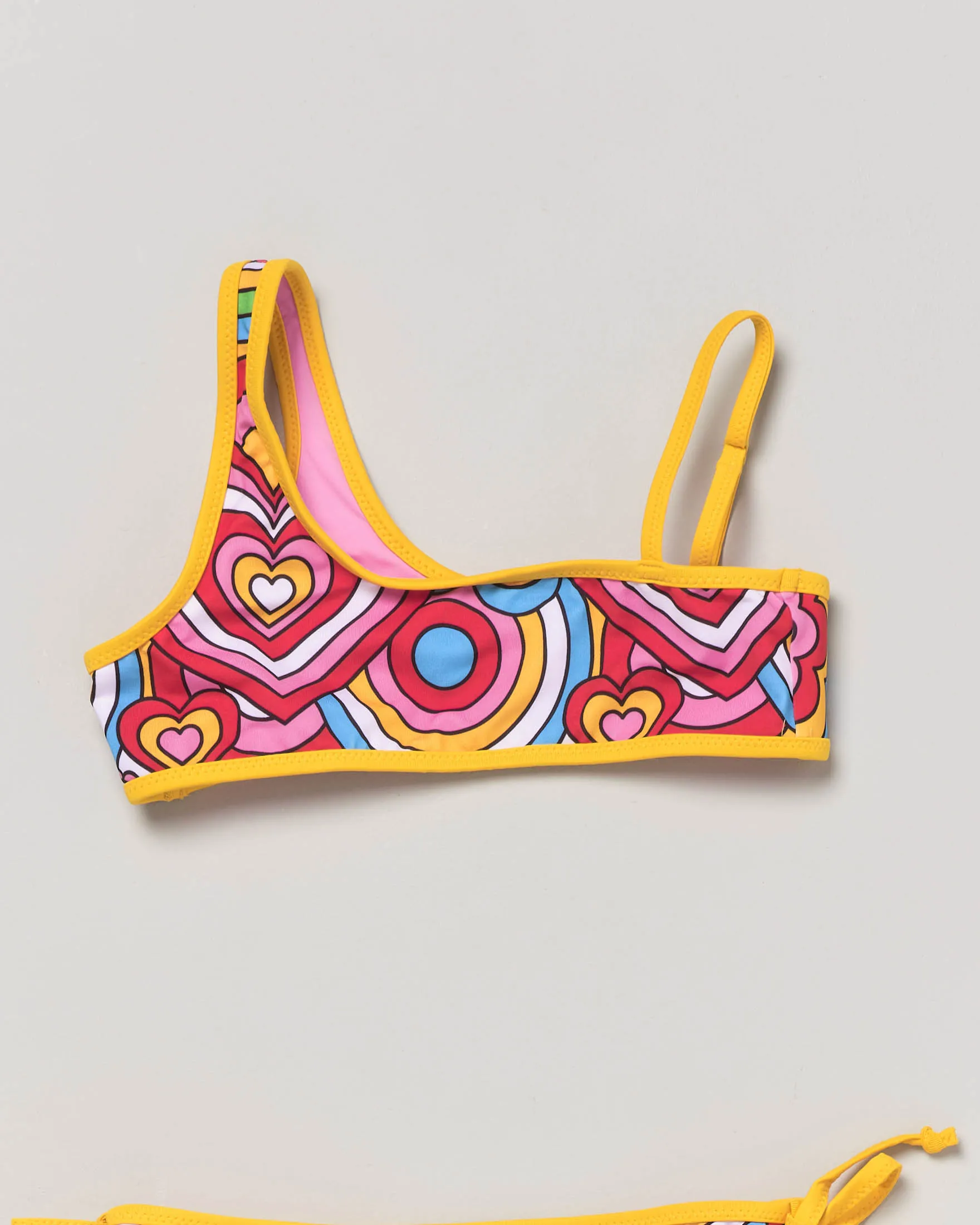 Vivy Monospalla Seaside Bikini with Crazy Shapes Print Multicolor 4-14 years